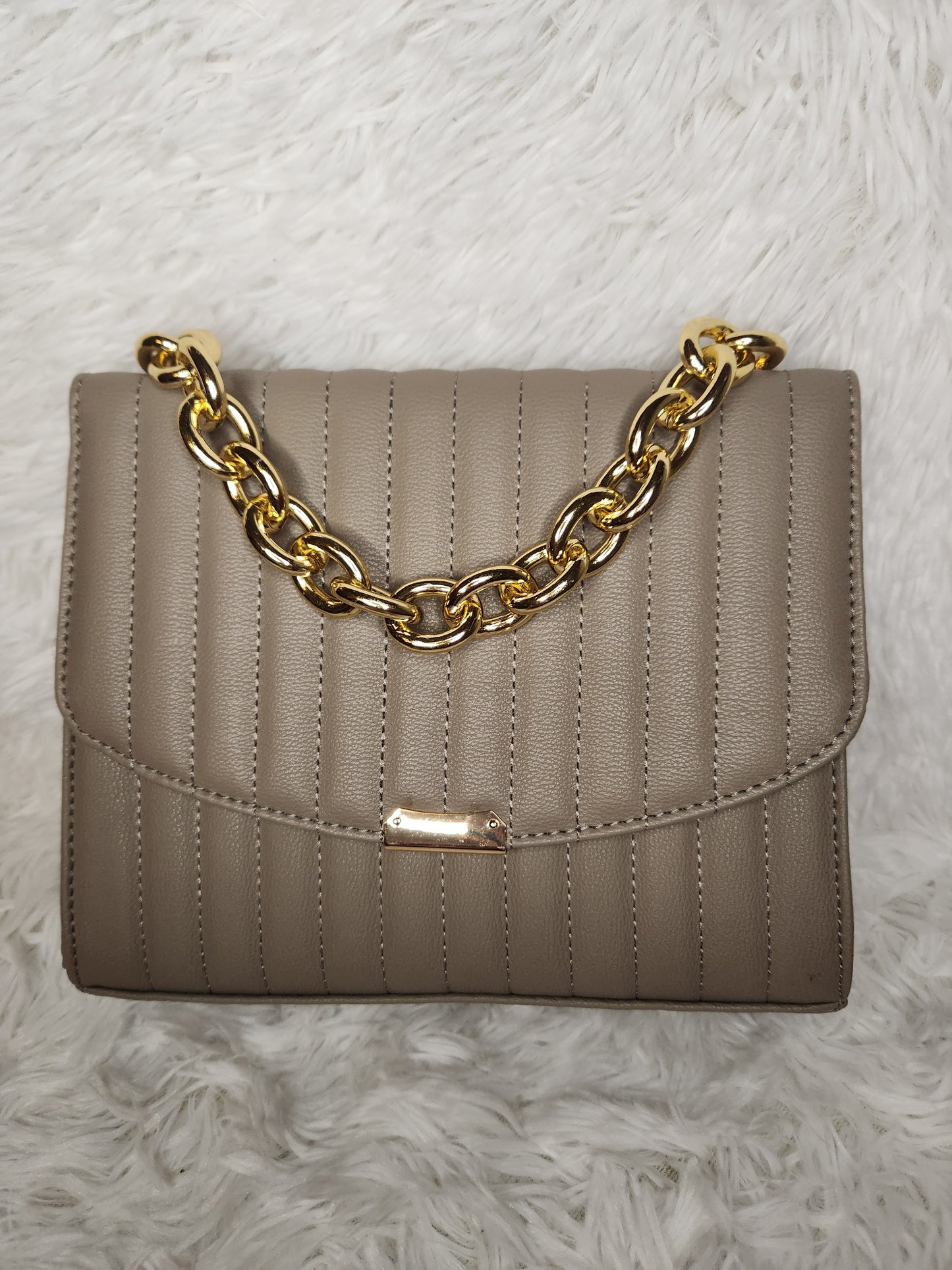 Sleek Chain Crossbody