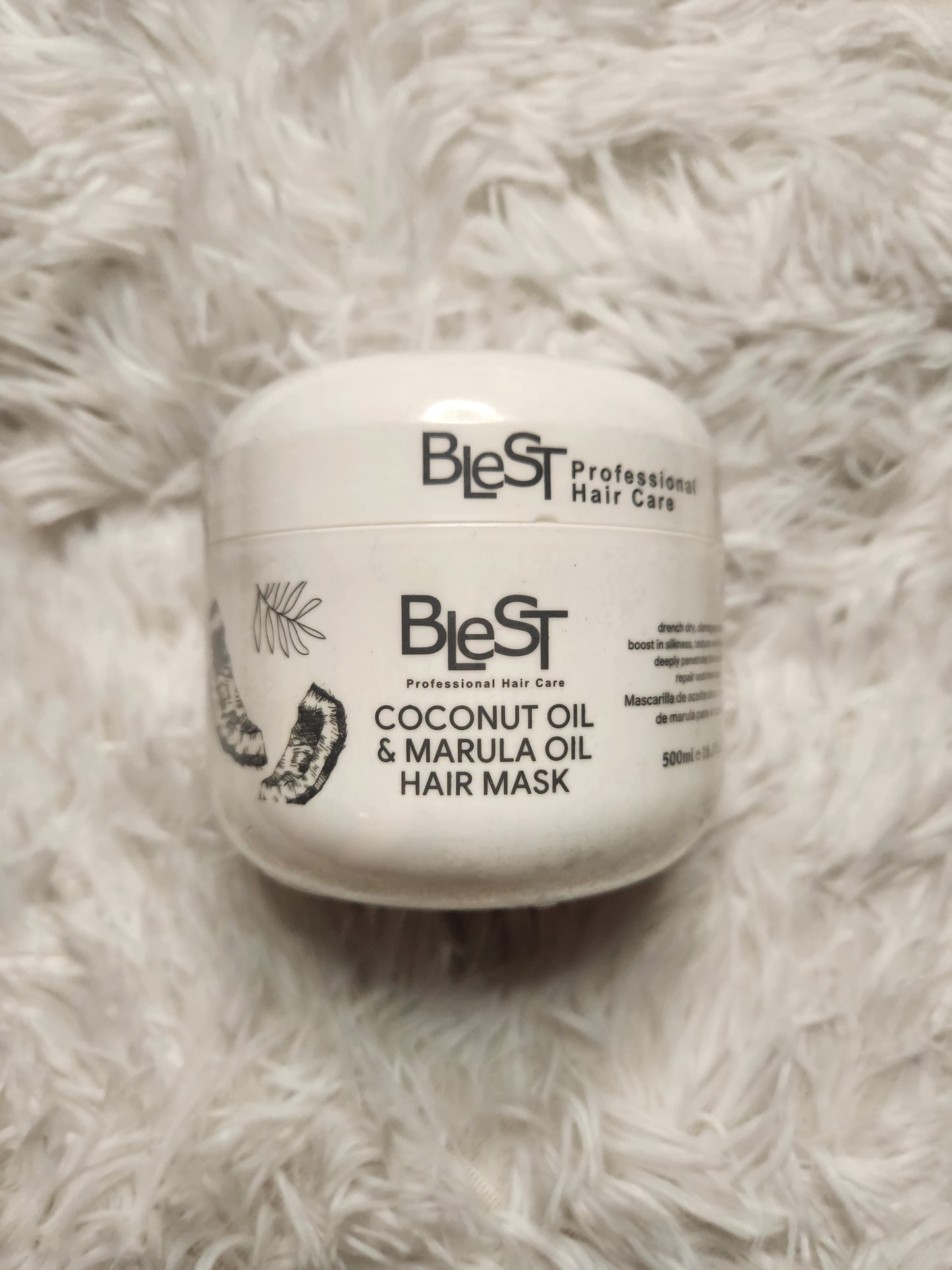 Coconut Oil and Marula Oil Hair Mask by Blest