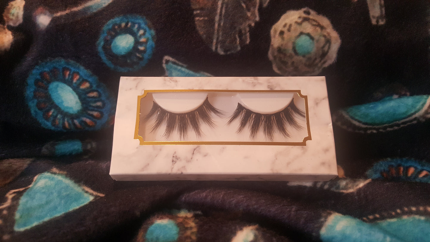 Turquoise Rose 3D Lashes-Aspen